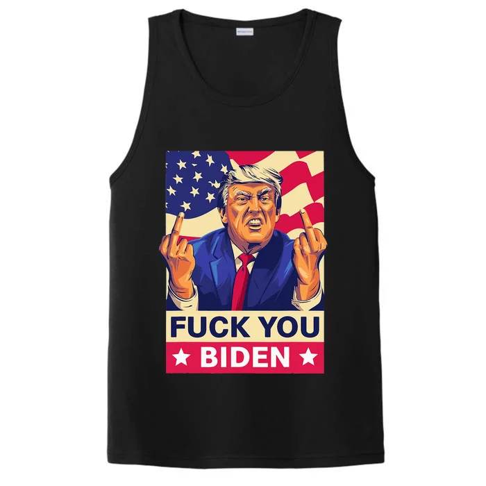 Fck You Biden Funny Trump Performance Tank