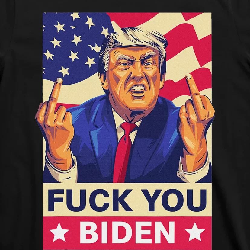 Fck You Biden Funny Trump Meme 2024 T-Shirt