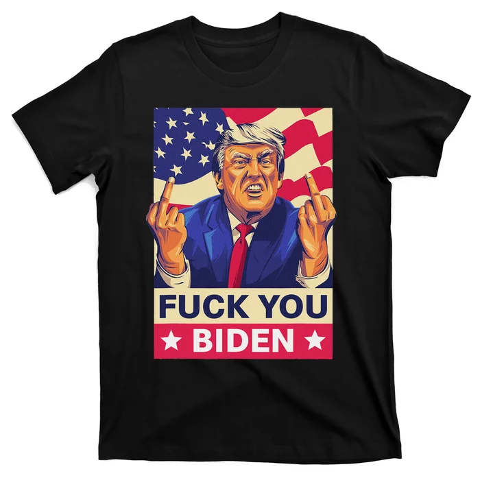 Fck You Biden Funny Trump Meme 2024 T-Shirt