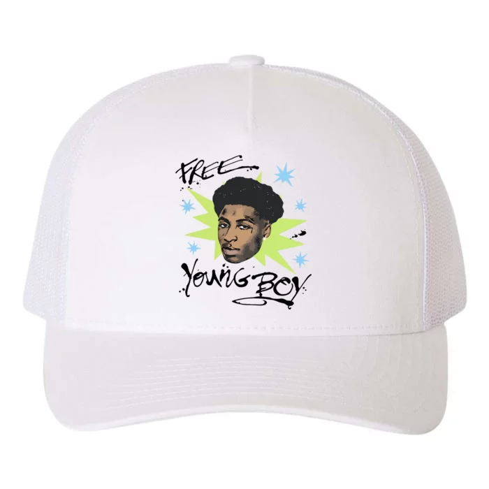 Free Yb Bat Country Yupoong Adult 5-Panel Trucker Hat