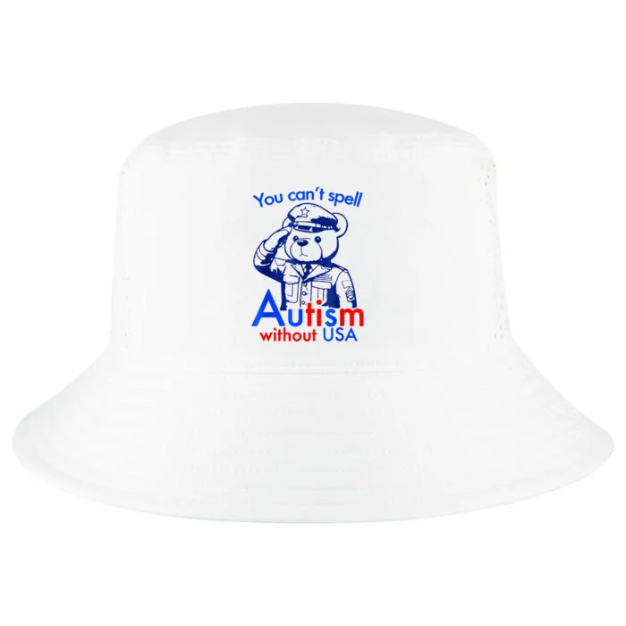 Funny You Cant Spell Autism Without Usa Cool Comfort Performance Bucket Hat