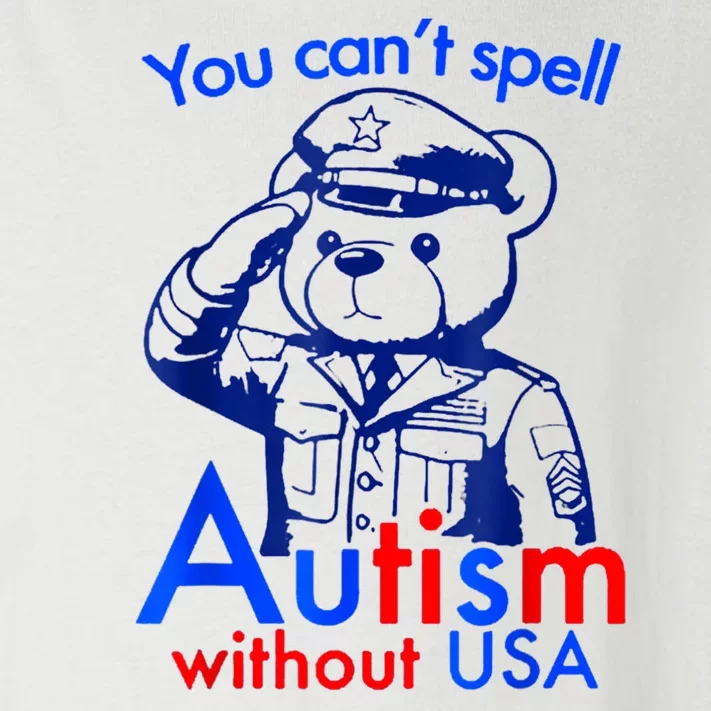 Funny You Cant Spell Autism Without Usa Toddler Long Sleeve Shirt