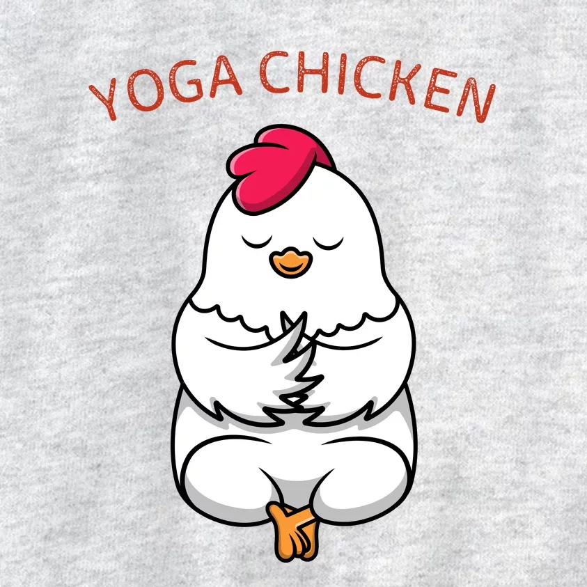 Funny Yoga Chicken Kids Sweatshirt