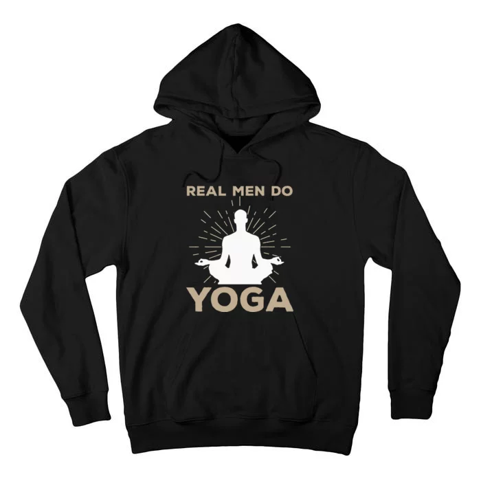 Funny Yoga Design Yoga Pose Meditation Lovers Tall Hoodie