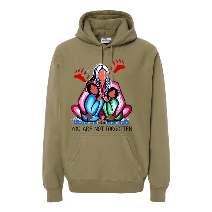 Funny You Day Are Not Forgotten Native American Premium Hoodie