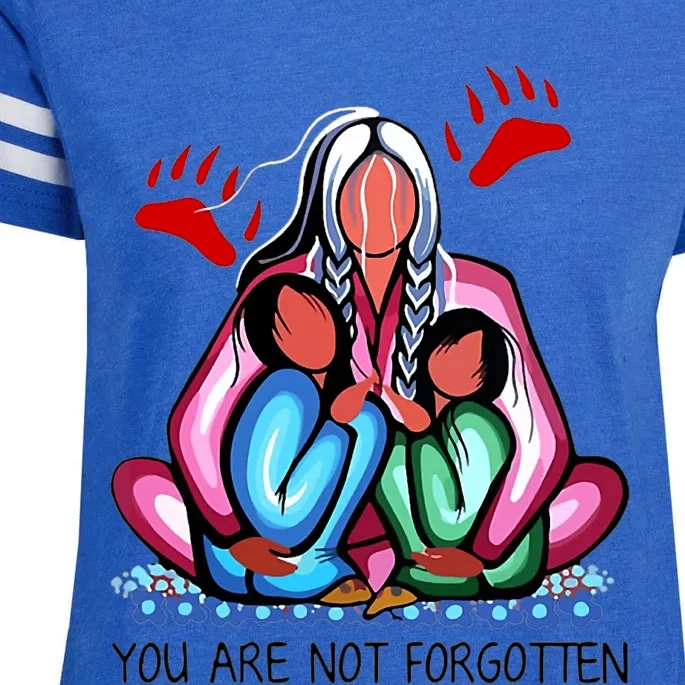 Funny You Day Are Not Forgotten Native American Enza Ladies Jersey Football T-Shirt