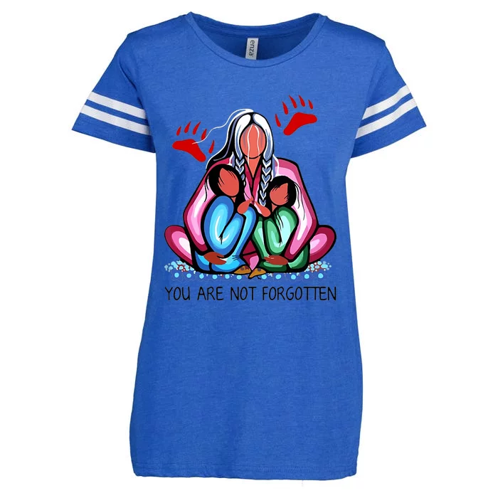 Funny You Day Are Not Forgotten Native American Enza Ladies Jersey Football T-Shirt