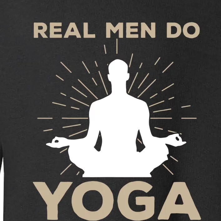 Funny Yoga Design For Men Boy Yoga Pose Meditation Lovers Toddler Sweatshirt