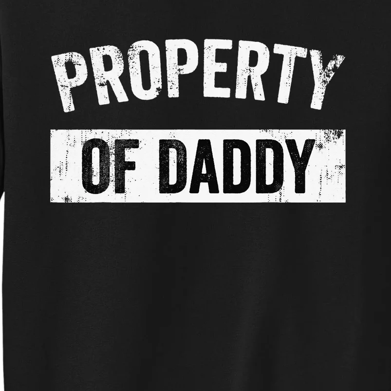 Funny Yes Daddy BDSM Kink Sex Lover Xmas Tall Sweatshirt