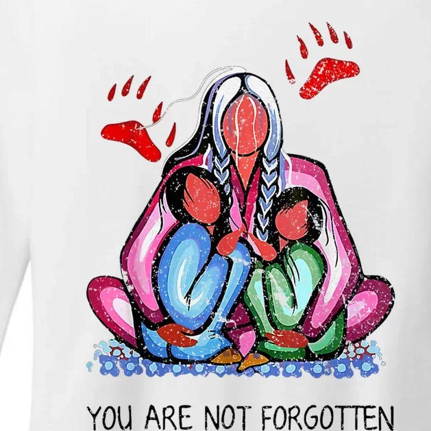 Funny You Day Are Not Forgotten Native American You Are Not Forgotten Womens CVC Long Sleeve Shirt