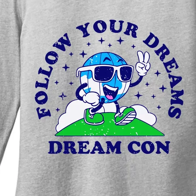 Follow Your Dreams Mascot Dream Con Womens CVC Long Sleeve Shirt