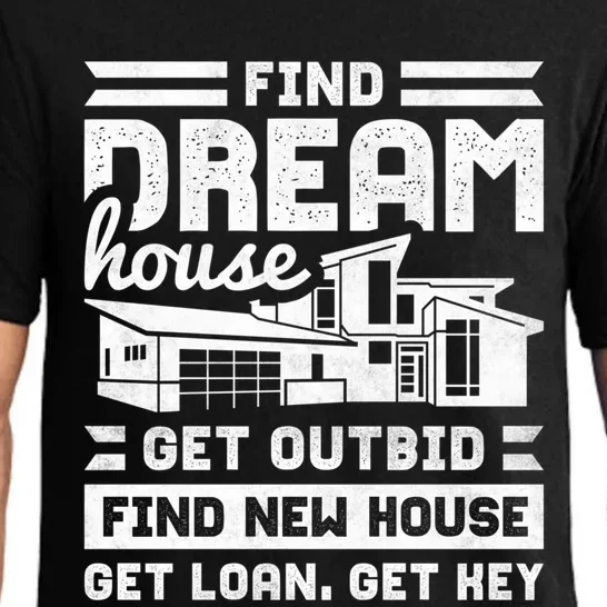 Find Your Dream House Property Housewarming Party Gift Pajama Set