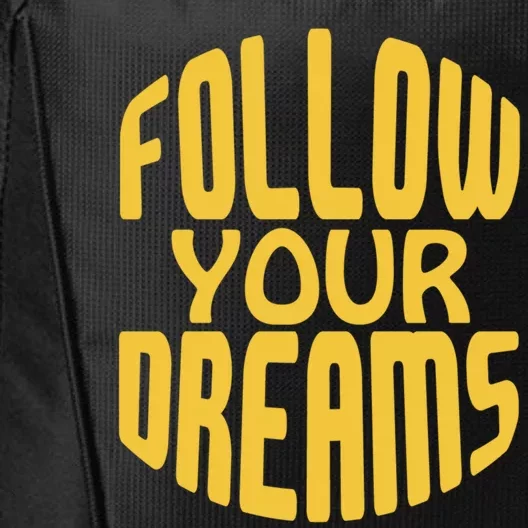 Follow Your Dreams Retro City Backpack