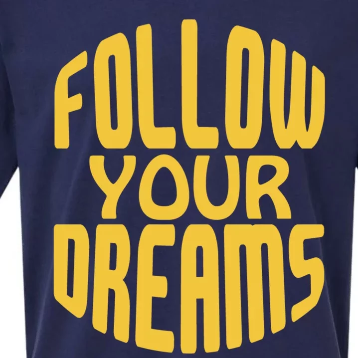 Follow Your Dreams Retro Sueded Cloud Jersey T-Shirt