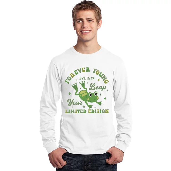 Forever Young Est 2 29 Leap Year Limited Edition Long Sleeve Shirt