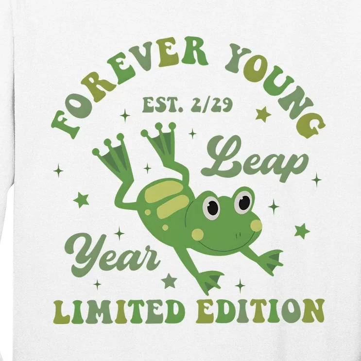 Forever Young Est 2 29 Leap Year Limited Edition Long Sleeve Shirt