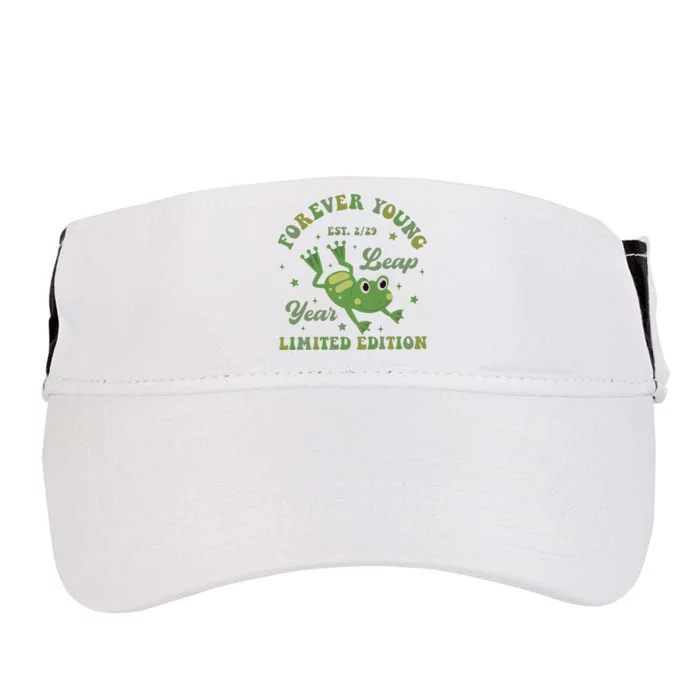 Forever Young Est 2 29 Leap Year Limited Edition Adult Drive Performance Visor