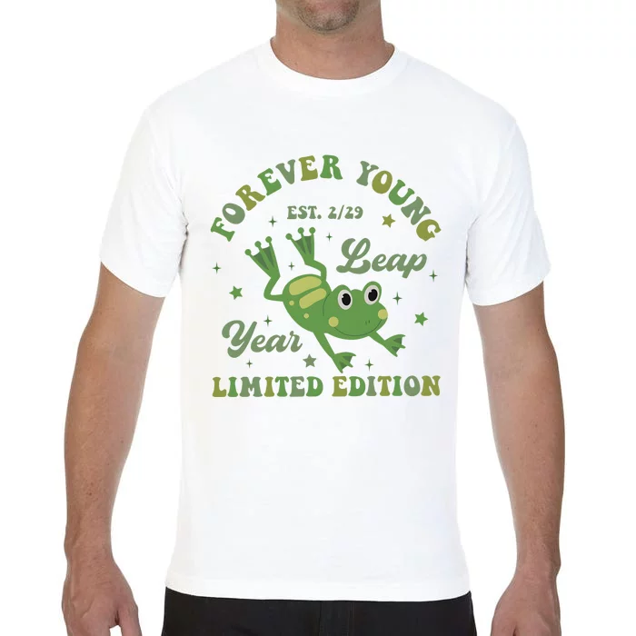 Forever Young Est 2 29 Leap Year Limited Edition Comfort Colors T-Shirt