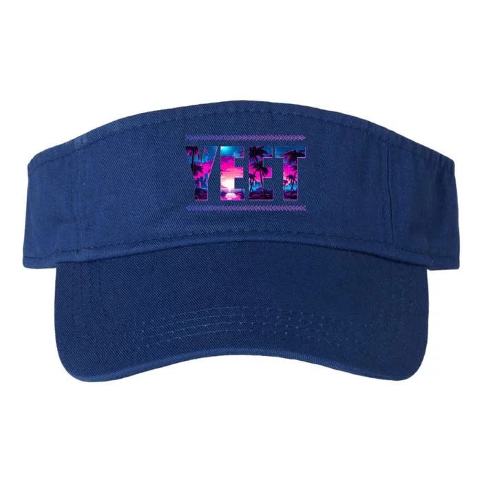 Funny Yeet Valucap Bio-Washed Visor