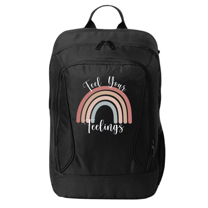 Feel Your Feelings Rainbow City Backpack