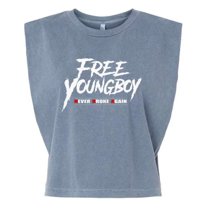 Free Y.O.U.N.G.B.O.Y Garment-Dyed Women's Muscle Tee