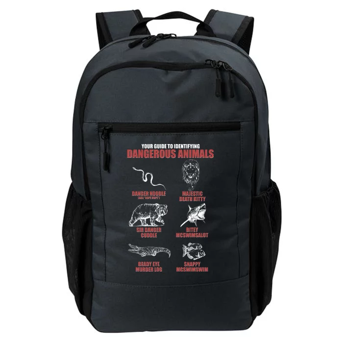 Funny Your Guide To Identifying Dangerous Animals Daily Commute Backpack