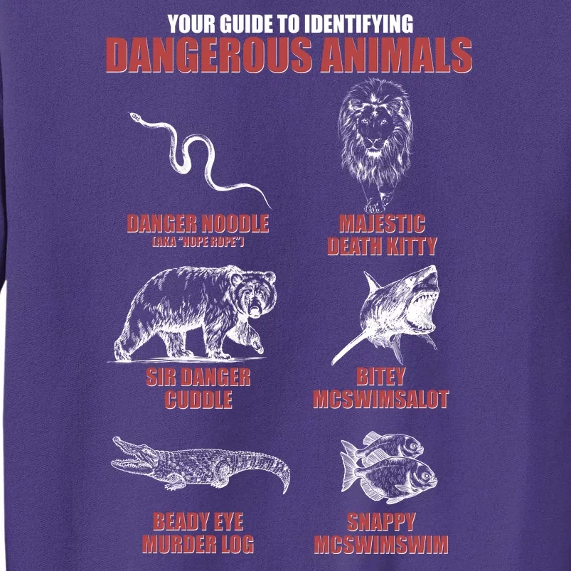 Funny Your Guide To Identifying Dangerous Animals Sweatshirt