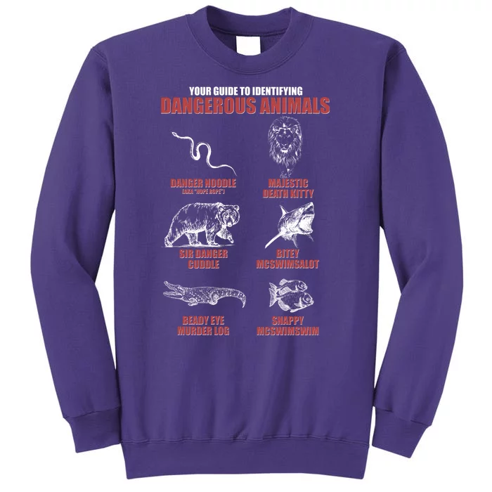 Funny Your Guide To Identifying Dangerous Animals Sweatshirt