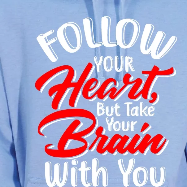 Follow Your Heart Unisex Surf Hoodie