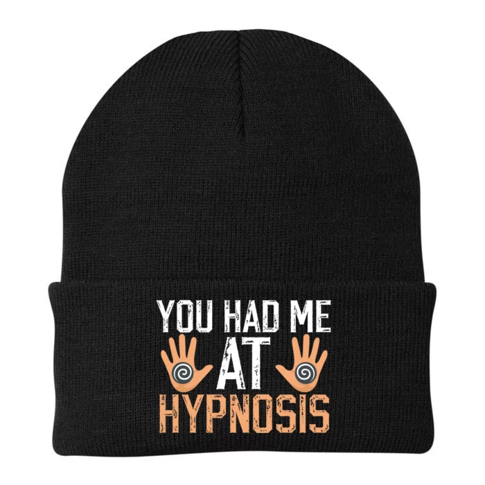 Funny You Had Me At Hypnosis Knit Cap Winter Beanie