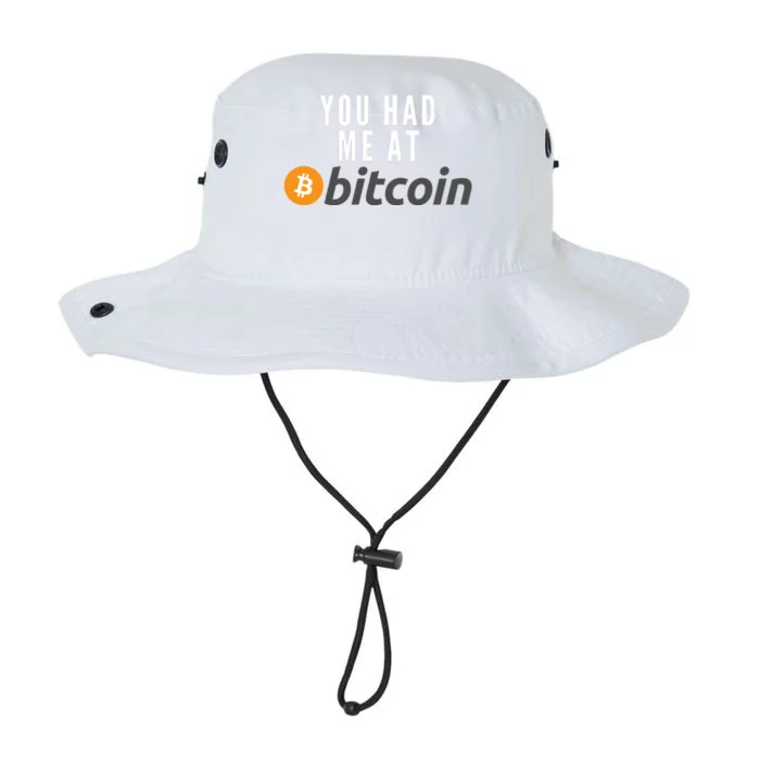 Funny You Had Me At Bitcoin Funny Bitcoin Meme BTC Cool Bitcoin Bitcoin Merch Legacy Cool Fit Booney Bucket Hat