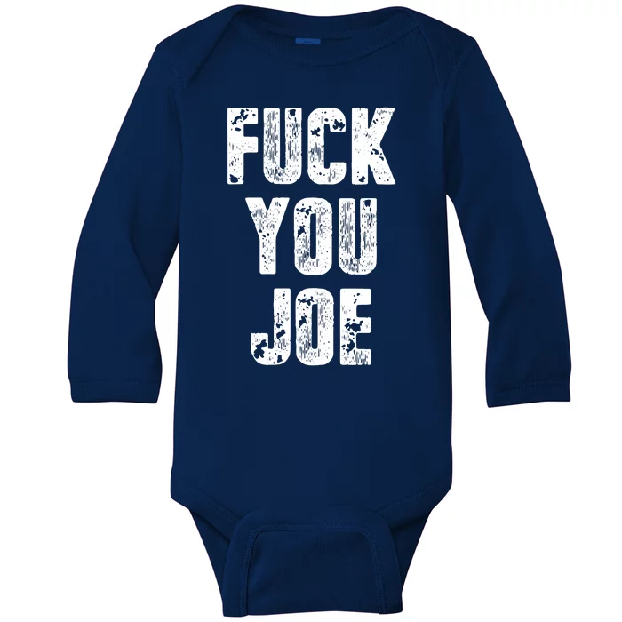 F*ck You Joe Baby Long Sleeve Bodysuit