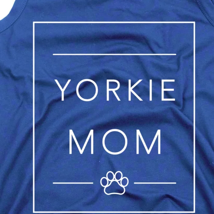 Funny Yorkie Lover Dog Mom Crewneck Yorkie Dog Mom Cute Gift Tank Top