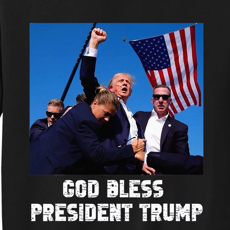 God bless President Trump, Donald Trump 2024 Sweatshirt