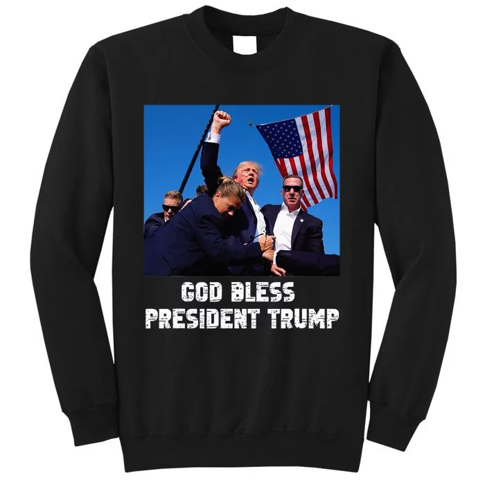 God bless President Trump, Donald Trump 2024 Sweatshirt