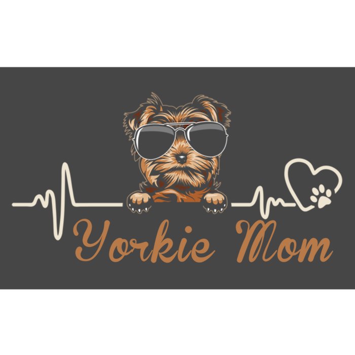 Funny Yorkie Mom Gift For Yorkie Dog Lovers Bumper Sticker