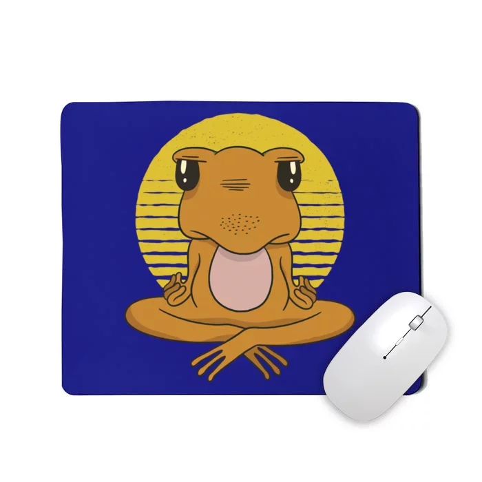 Frog Yoga Namaste Gift Mousepad