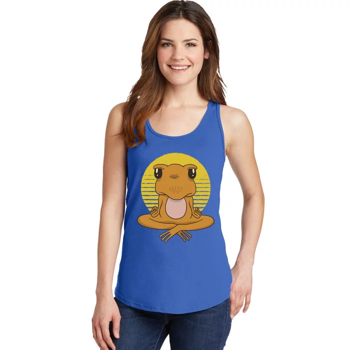 Frog Yoga Namaste Gift Ladies Essential Tank