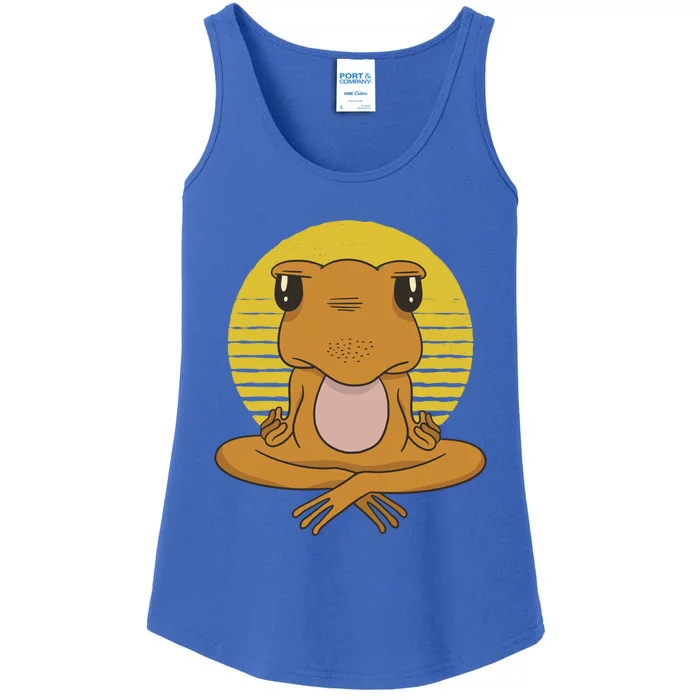 Frog Yoga Namaste Gift Ladies Essential Tank