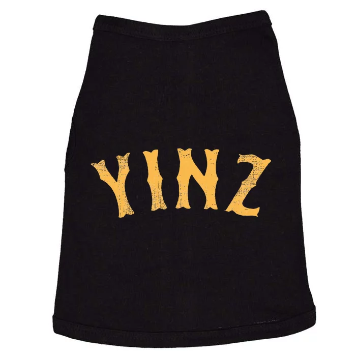 Funny Yinz Pittsburgh Pennsylvania Yinzer Souvenir Doggie Tank