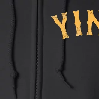 Funny Yinz Pittsburgh Pennsylvania Yinzer Souvenir Full Zip Hoodie