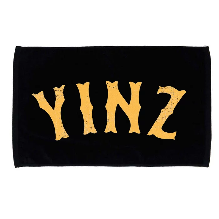 Funny Yinz Pittsburgh Pennsylvania Yinzer Souvenir Microfiber Hand Towel