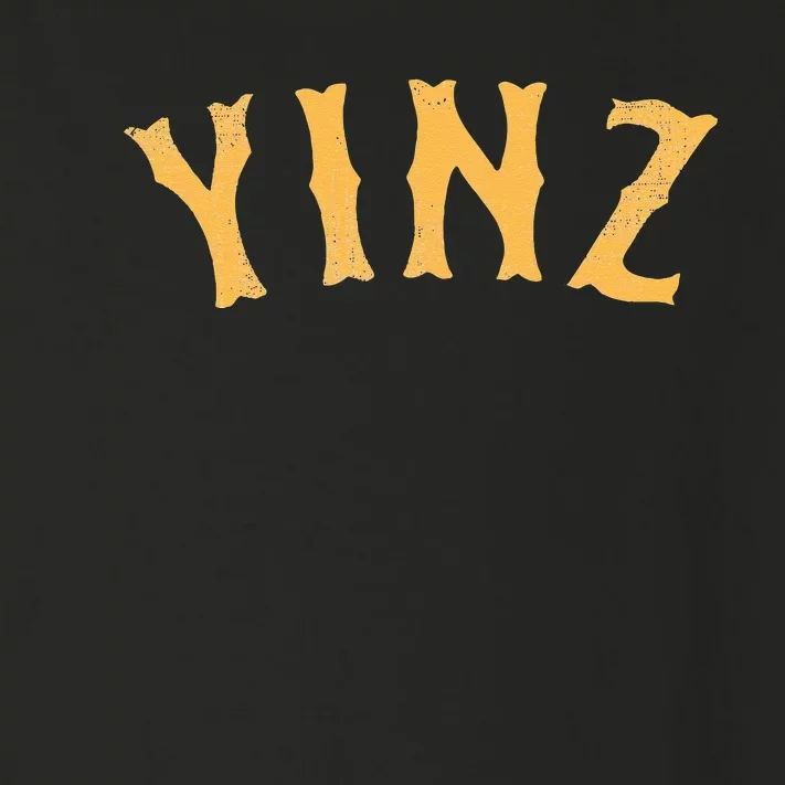 Funny Yinz Pittsburgh Pennsylvania Yinzer Souvenir Toddler Long Sleeve Shirt