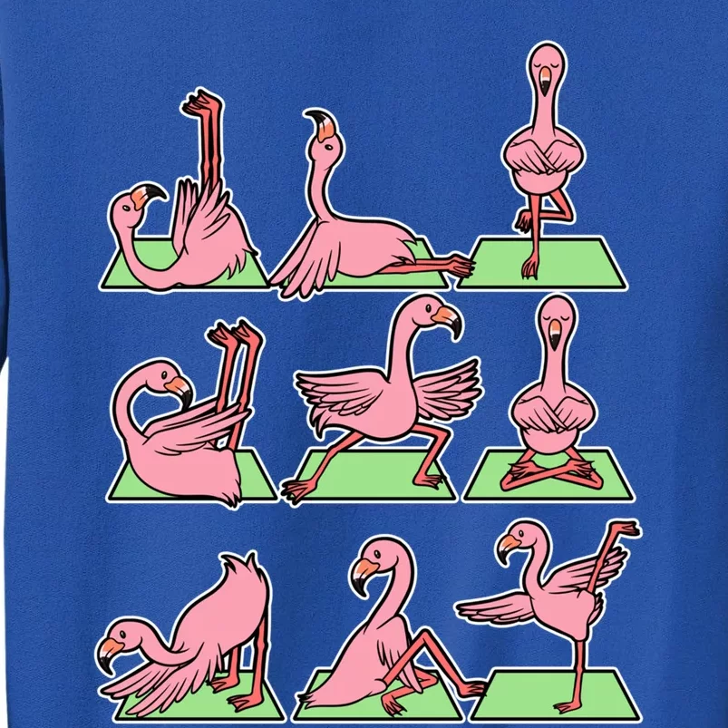 Flamingo Yoga Poses Meditation Namaste Spiritual Zen Gift Sweatshirt