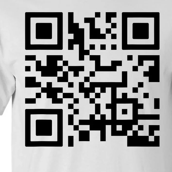 Fuck You Qr Code Tall T-Shirt