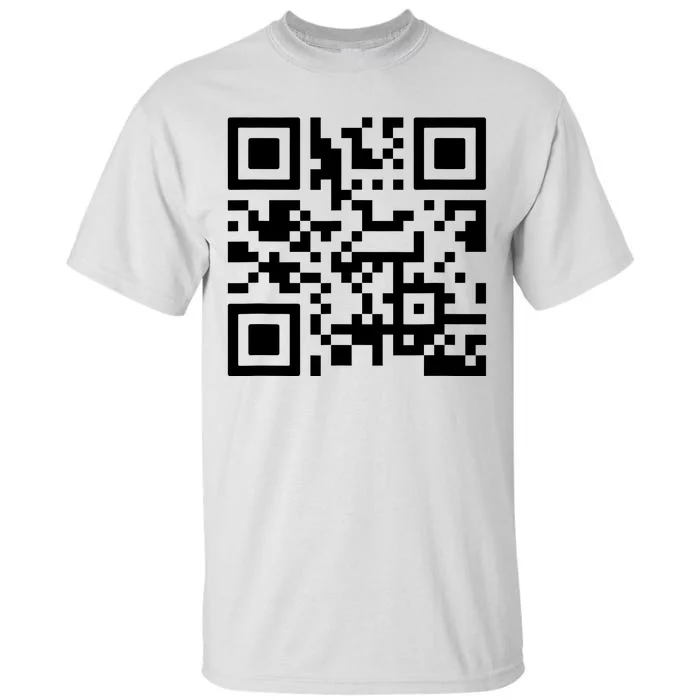 Fuck You Qr Code Tall T-Shirt