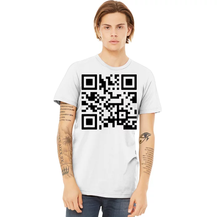 Fuck You Qr Code Premium T-Shirt