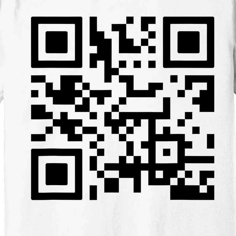 Fuck You Qr Code Premium T-Shirt