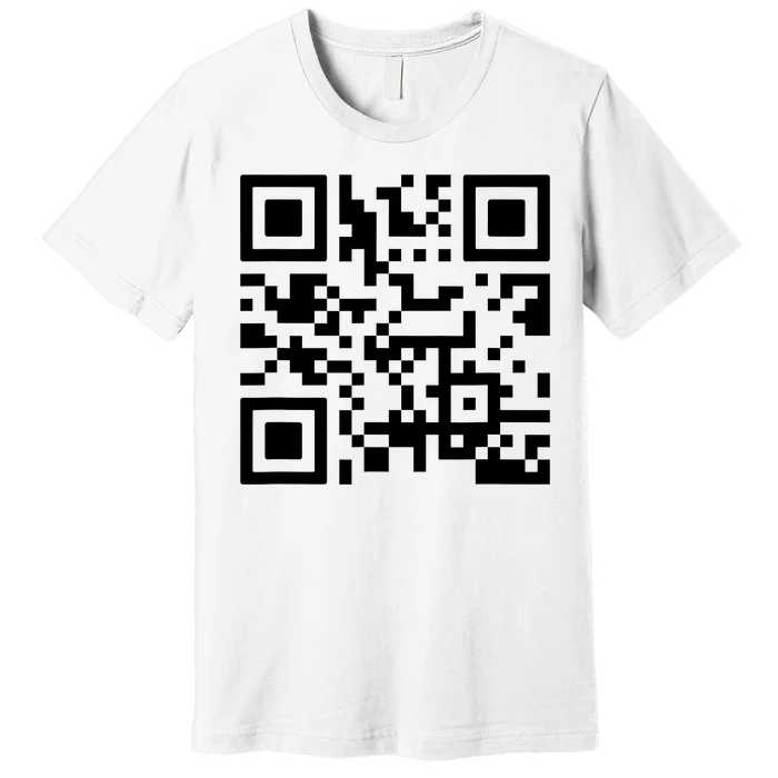 Fuck You Qr Code Premium T-Shirt