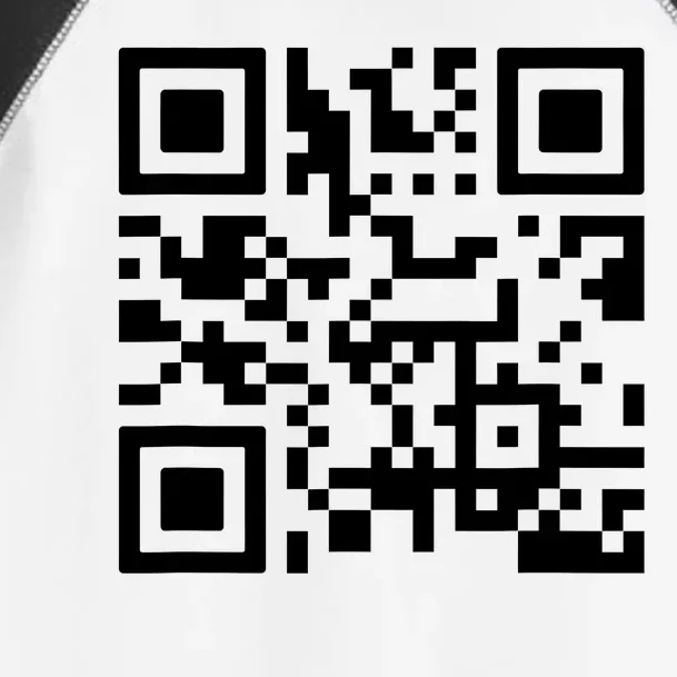 Fuck You Qr Code Toddler Fine Jersey T-Shirt